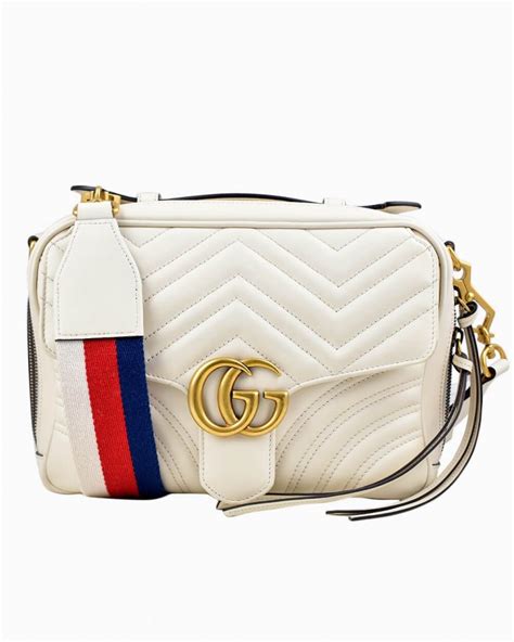 bolsa gucci pequena branca|Gucci .